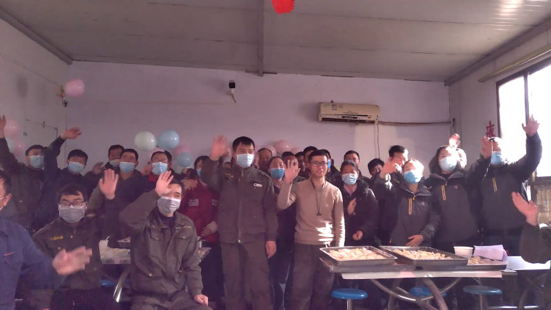 比賽結(jié)束，眾人齊聚合影